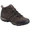 Nadměrné pánské zimní kotníkové boty hnědé Columbia Woodburn II Chukka Waterproof Omni-Heat