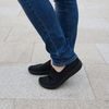 Dámské mokasíny černé Arcopedico elastické Olympus široká špička
