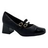 Lodičky černé Piccadilly Estela Maxi na hallux