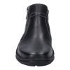 Pánské zimní kotníkové boty kožené Josef Seibel New Anvers 04 černé zateplené na široké chodidlo