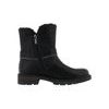 Nadměrné dámské zimní kotníkové boty černé Mustang 15M0022004