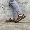 Sandály pánské Josef Seibel Maverick 01 hnědé kožené