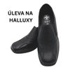Dámské polobotky černé Mediline Olga kožené na hallux