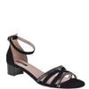 Sandály Lizard black suede + silver print 4643-0123-20-420