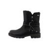 Nadměrné dámské zimní kotníkové boty černé Mustang 15M0022004