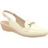 Nadměrné dámské sandály krémové Piccadilly 143224-001
