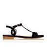 Sandály Lizard black suede 5335-000M-01-783