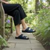 Dámské zdravotní pantofle Flexi modré na hallux