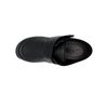 Zdravotní polobotky dámské černé Axel kožené AX1986 K-M na široké chodidlo