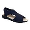 Dámské zdravotní sandály Mediline elastické černé Golden Fit 170 na hallux