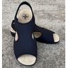 Dámské zdravotní sandály Mediline elastické černé Golden Fit 170 na hallux