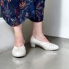 Béžové lodičky De Plus 9605-K-4010 - béž 565 kožené na široké chodidlo
