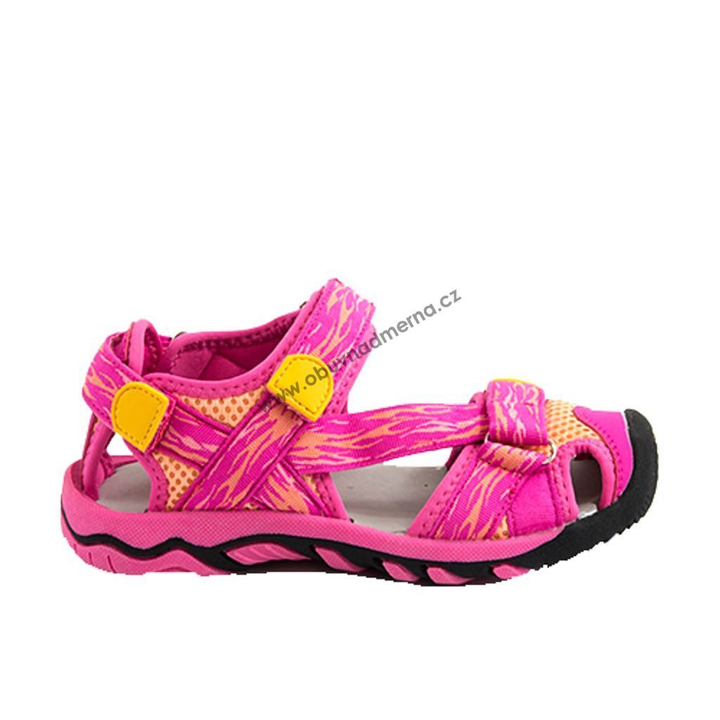 Dětské sandály Bugga B00161-03 růžové - Letní, Dětské - nadměrná obuv,  Josef Seibel, Mustang, Rieker, Remonte, Romika