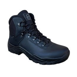 Nadměrné pánské nízké trekové boty černé Columbia Woodburn II Waterproof