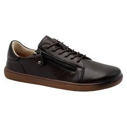 Dámské barefoot tenisky De Plus hnědé P19503 široká špička