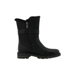Nadměrné dámské zimní kotníkové boty černé Mustang 15M0022001