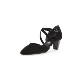 Nadměrné dámské sandály Gabor černé 01.363.17