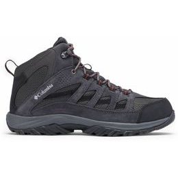 Nadměrné pánské vysoké trekové boty šedé Columbia Crestwood MID Waterproof na vysoký nárt