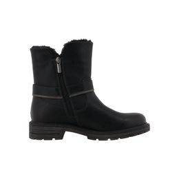 Nadměrné dámské kozačky modré Mustang 15M0062003