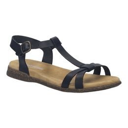 Nadměrné dámské sandály černé Josef Seibel Fabricia 01