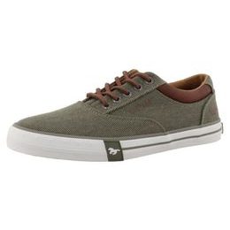 Nadměrné pánské tenisky khaki Mustang 26M0151002