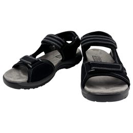 Nadměrné dámské sandály černé Urban Ladies