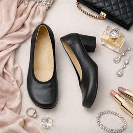 Béžové bosolodičky Ester - široká špička (Extra široké)