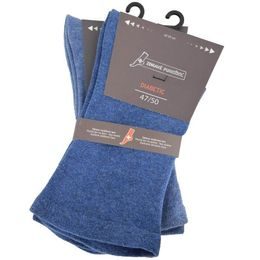 Zdravotní diabetické rozšířené Zdravé ponožky modré 2 páry