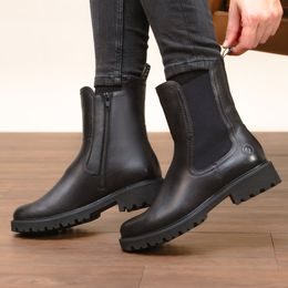 Dámské zimní kotníkové boty černé Remonte D3A70-00