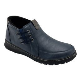 Dámské barefoot polobotky modré Josef Seibel Wynona 06 široká špička