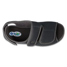 Pantofle Dr. Orto černé 132M016 na široké chodidlo