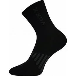 Sportovní merino ponožky VoXX Powrix se stříbrem černé