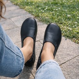 Béžové baleríny Emílie - široká špička (Extra široké)