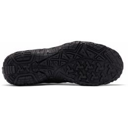 Nadměrné pánské nízké trekové boty černé Columbia Woodburn II Waterproof