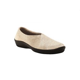 Baleríny béžové Arcopedico elastické Mailu na hallux