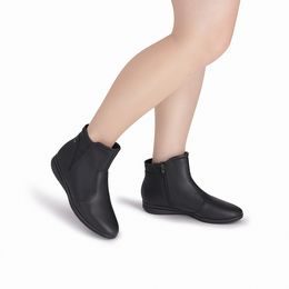 Nadměrné dámské kotníkové boty Piccadilly černé Gisa 735025-4 na hallux
