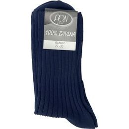 Ponožky PON 100% bavlna tm.modré