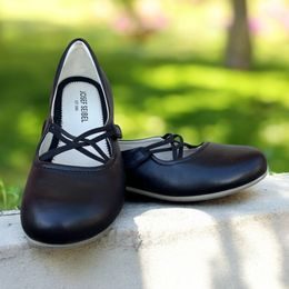 Baleríny černé Josef Seibel kožené Fiona 39 široká špička