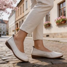 Baleríny černé Josef Seibel kožené Fenja 01