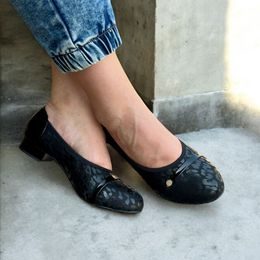 Černé bosolodičky Helena - široká špička (Široké)