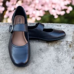 Baleríny černé Josef Seibel kožené Fenja 01