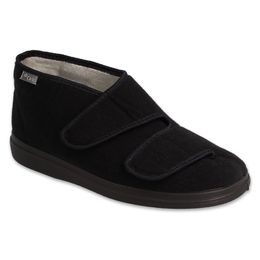 Obvazová obuv Dr. Orto černé 986M003 na široké chodidlo