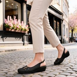 Nadměrné dámské sandály zlaté Piccadilly 571013-001 na hallux