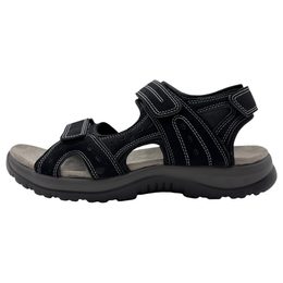 Nadměrné dámské sandály černé Urban Ladies