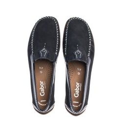 Nadměrné pantofle dámské Gabor 03.702.87 černé široká špička