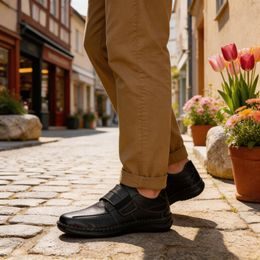 Pánské vysoké trekové boty černé Rock Spring Ruka na široké chodidlo