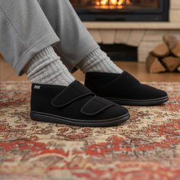 Dámská obvazová obuv Dr. Orto černá na široké chodidlo