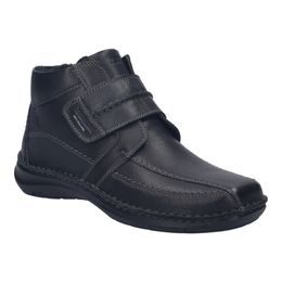 Pánské kotníkové zimní boty černé Josef Seibel New Anvers 95 na široké chodidlo