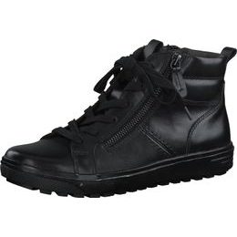 Kotníkové boty Jana black 8-8-25202-27 001