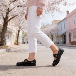 Dámské zimní kotníkové boty kožené Mediline Teresa 05 černé s kožíškem na hallux